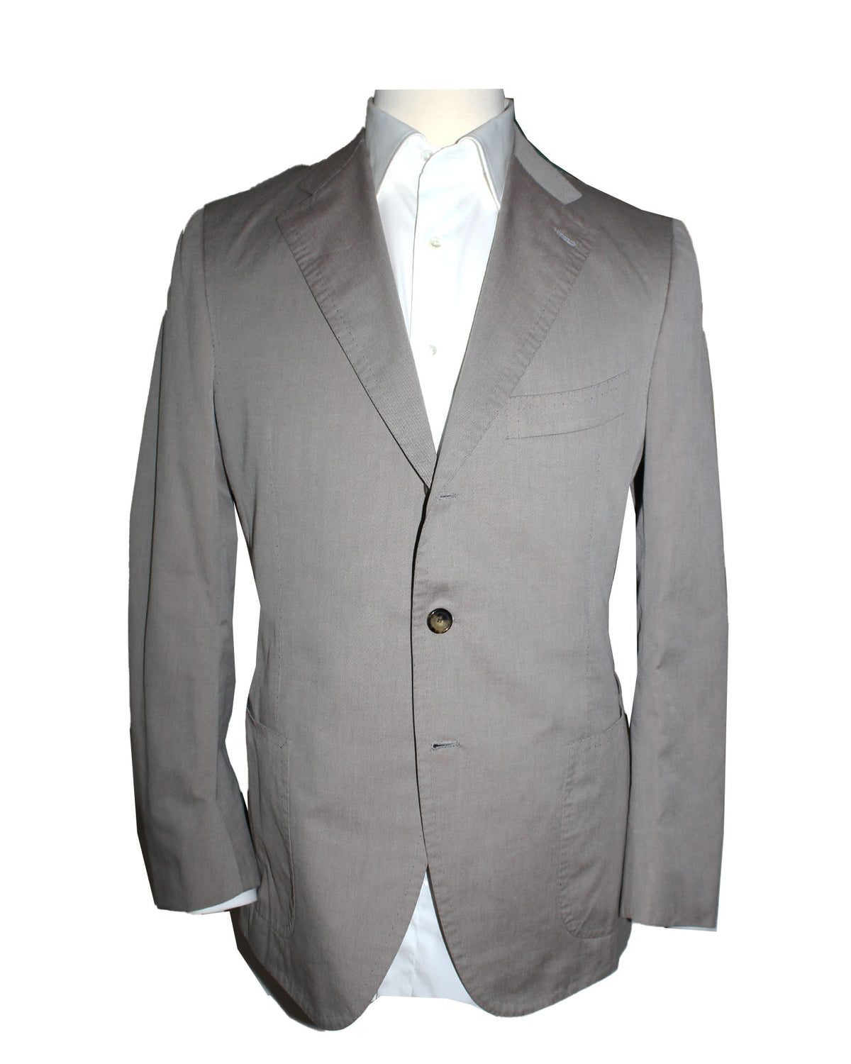 Cesare Attolini Suit Gray - Cotton 