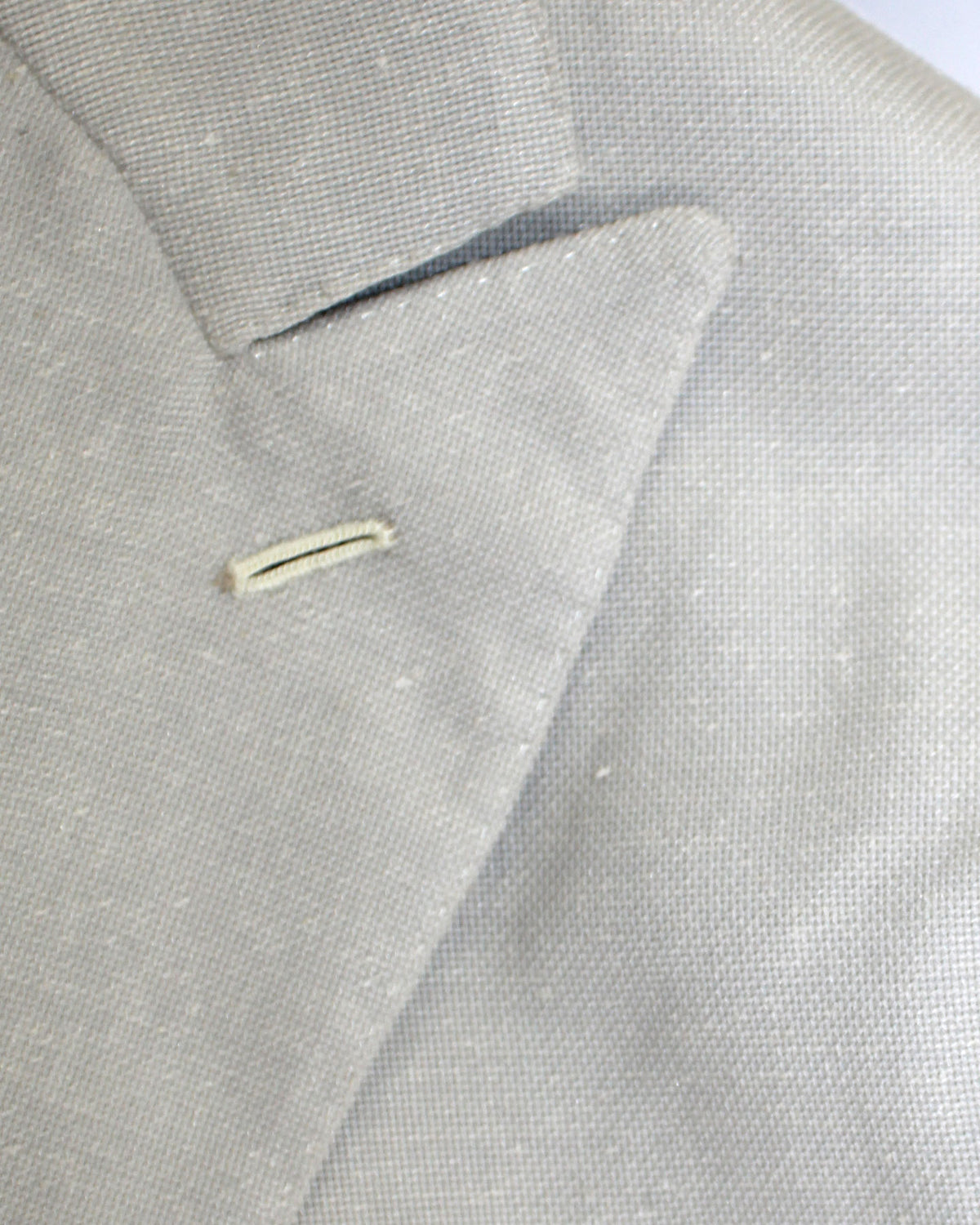 Luigi Borrelli Sport Coat Light Gray - Peak Lapel 
