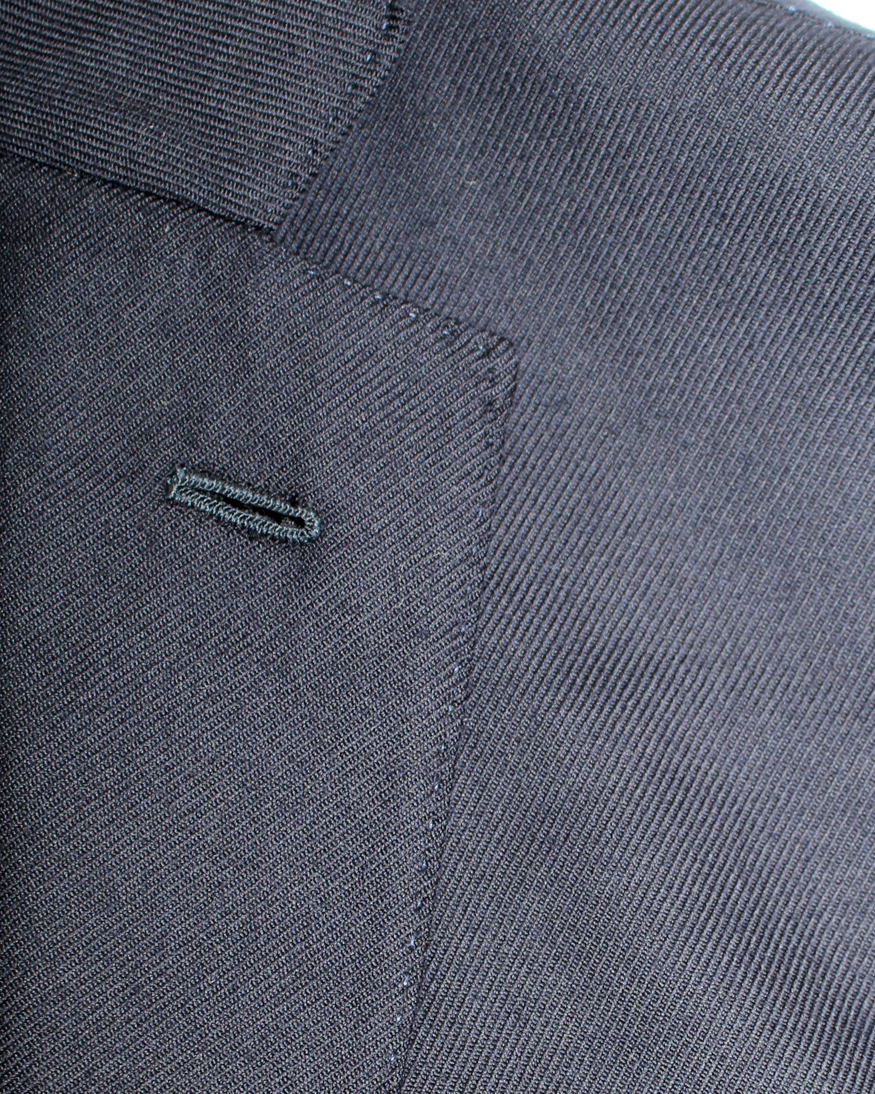 Luigi Borrelli Sport Coat Navy Wool Cashmere 