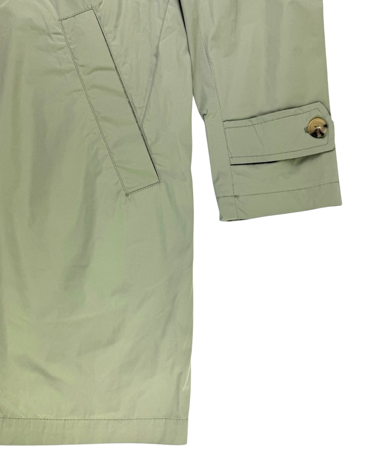 Luigi Borrelli Rain Coat Light Green EU 44 / US 34 SALE