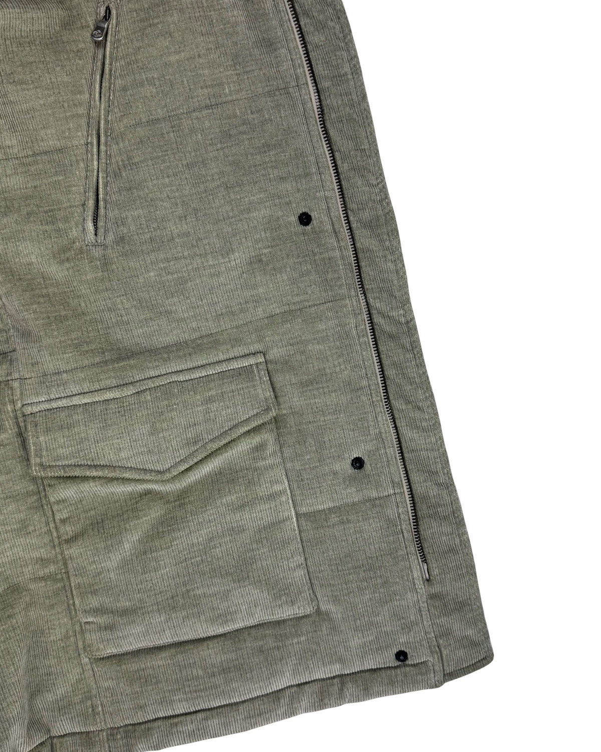 Luigi Borrelli Corduroy Jacket Light Green - Padded EU 50 / US 40 SALE