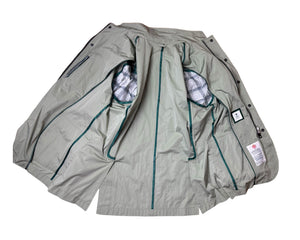 Luigi Borrelli Rain Coat Light Green EU 52 / US 42