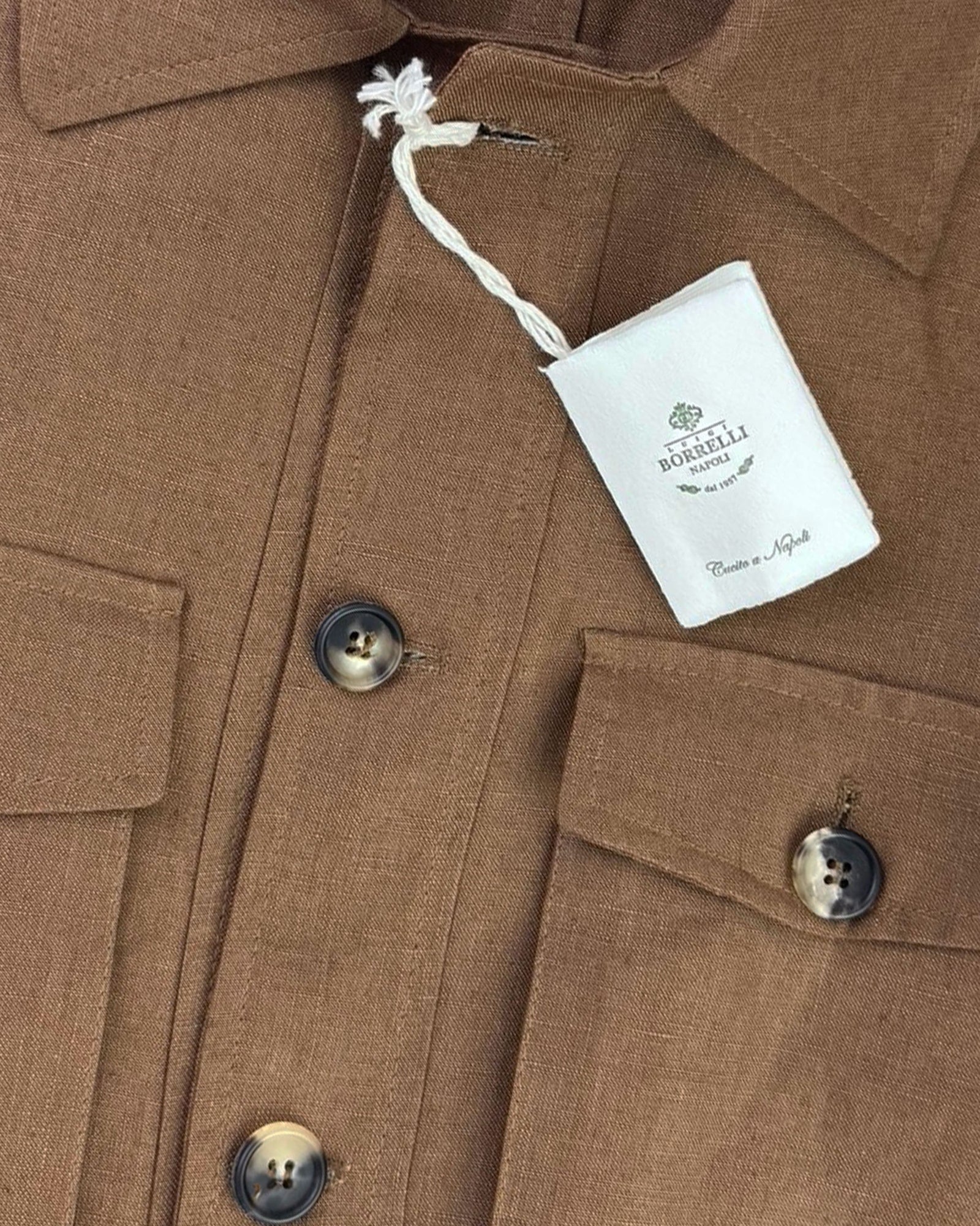 Luigi Borrelli Linen Coat 