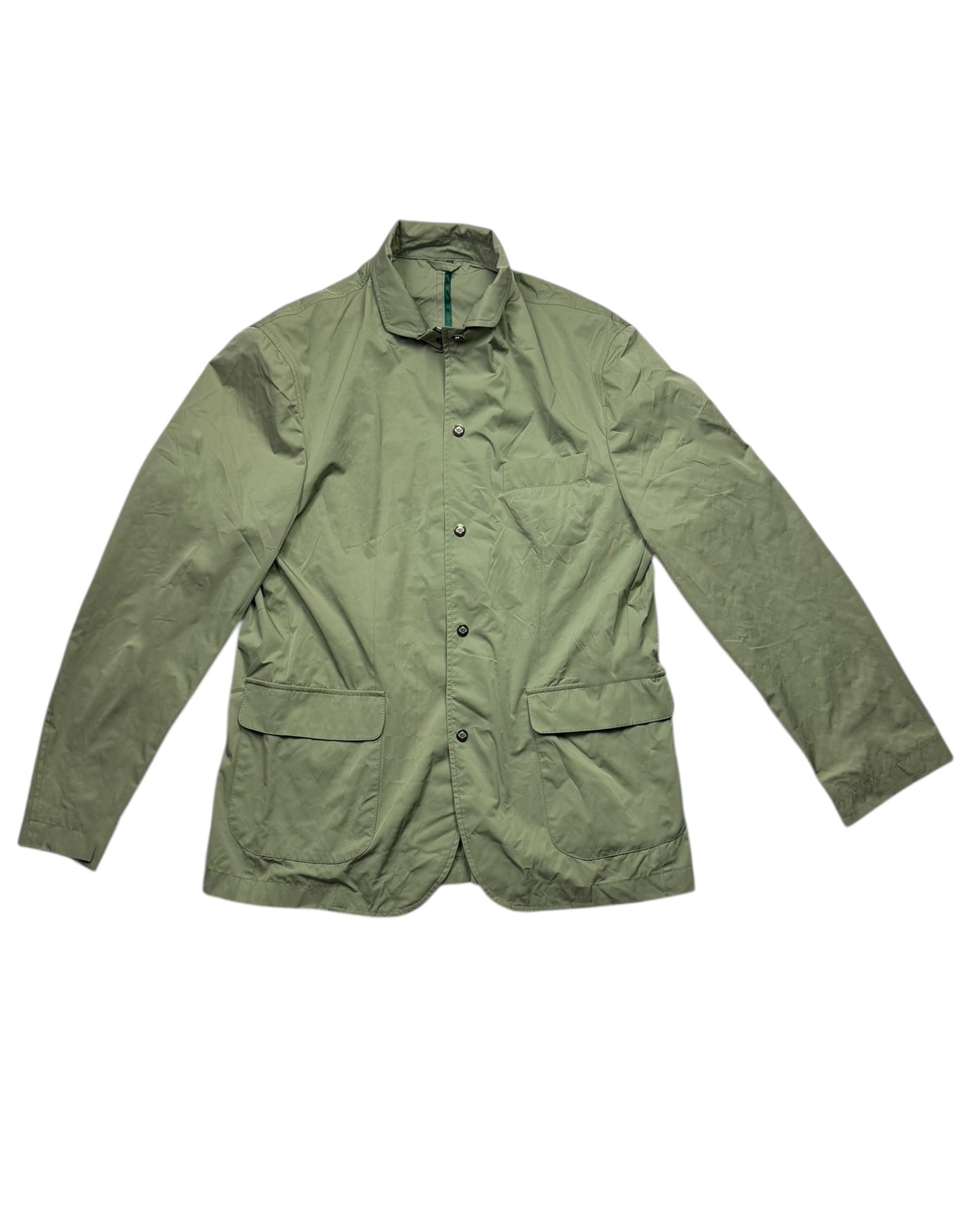 Luigi Borrelli Rain Coat Green