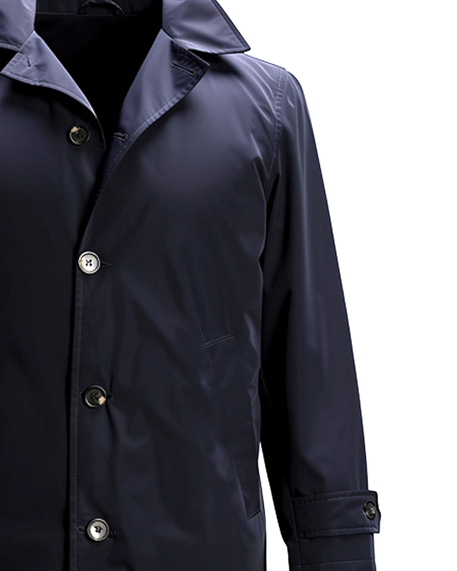 Luigi Borrelli Rain Coat Navy EU 48 / US 38 SALE