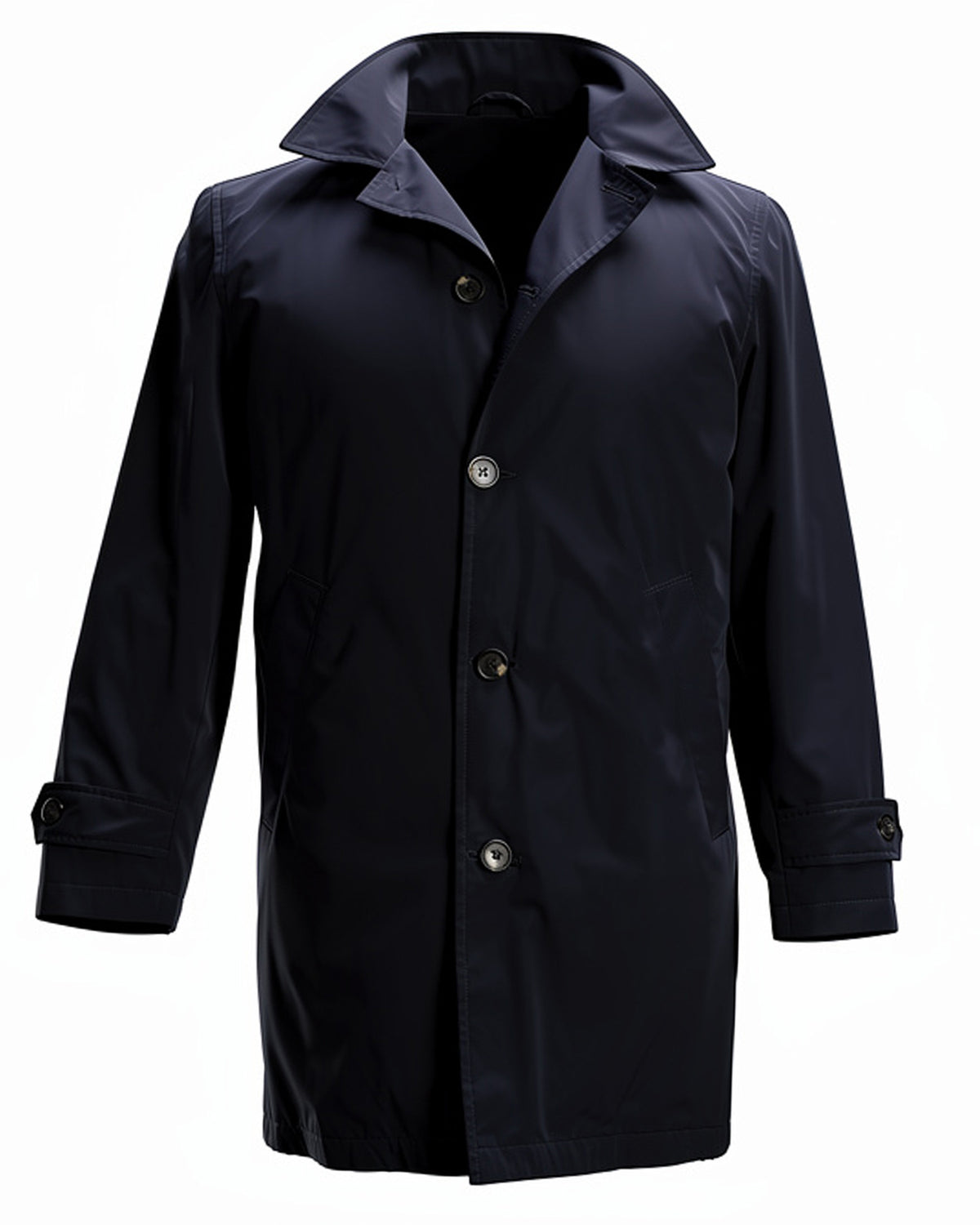 Luigi Borrelli Rain Coat Navy EU 48 / US 38 SALE