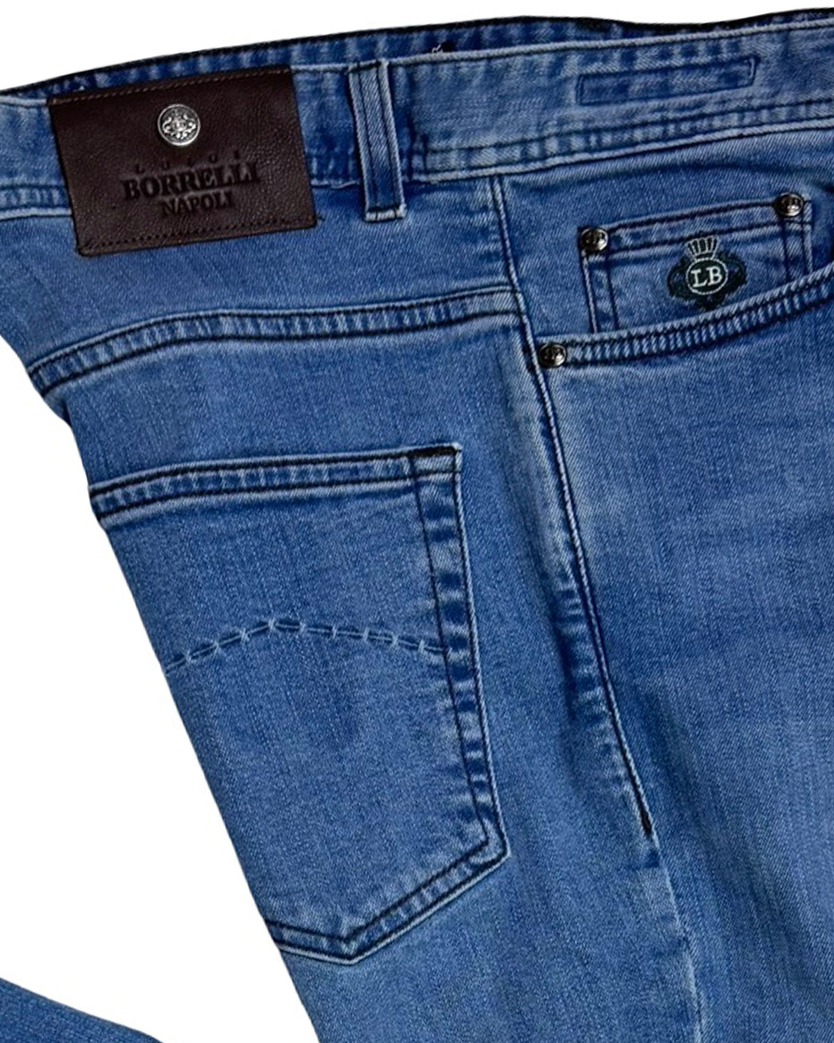 Borrelli Jeans Denim Blue 