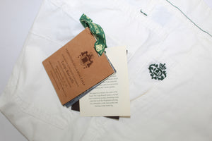 Luigi Borrelli Pants White 5 Pocket 34 Slim Fit