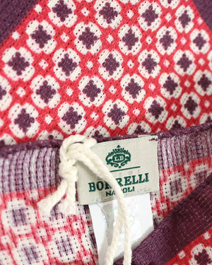 Luigi Borrelli Linen Silk Pocket Square 