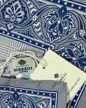 Luigi Borrelli Silk Pocket Square 