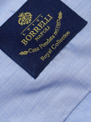 Luigi Borrelli Dress Shirt ROYAL COLLECTION Blue 38 - 15