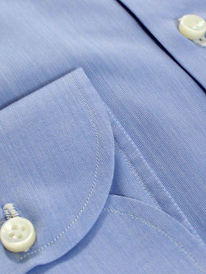 Luigi Borrelli Dress Shirt Blue Design