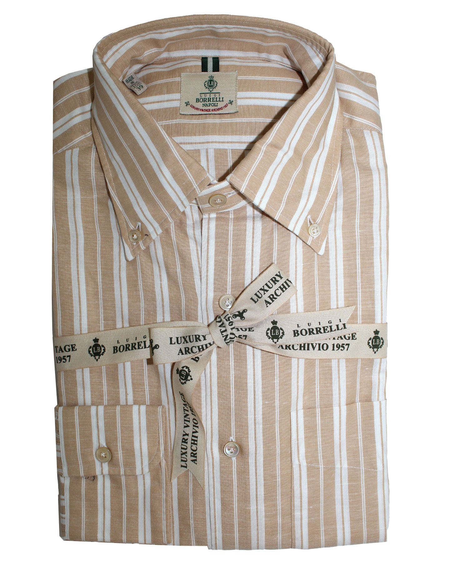Luigi Borrelli Button-Down Sport Shirt 
