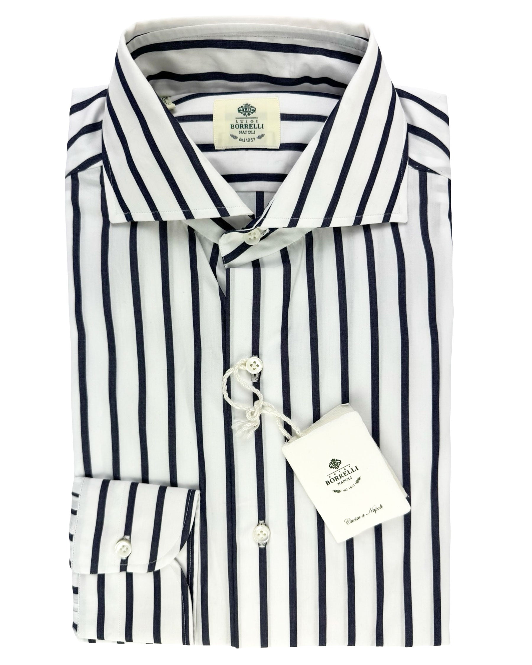 luigi borrelli dress shirts TWILL SHIRT