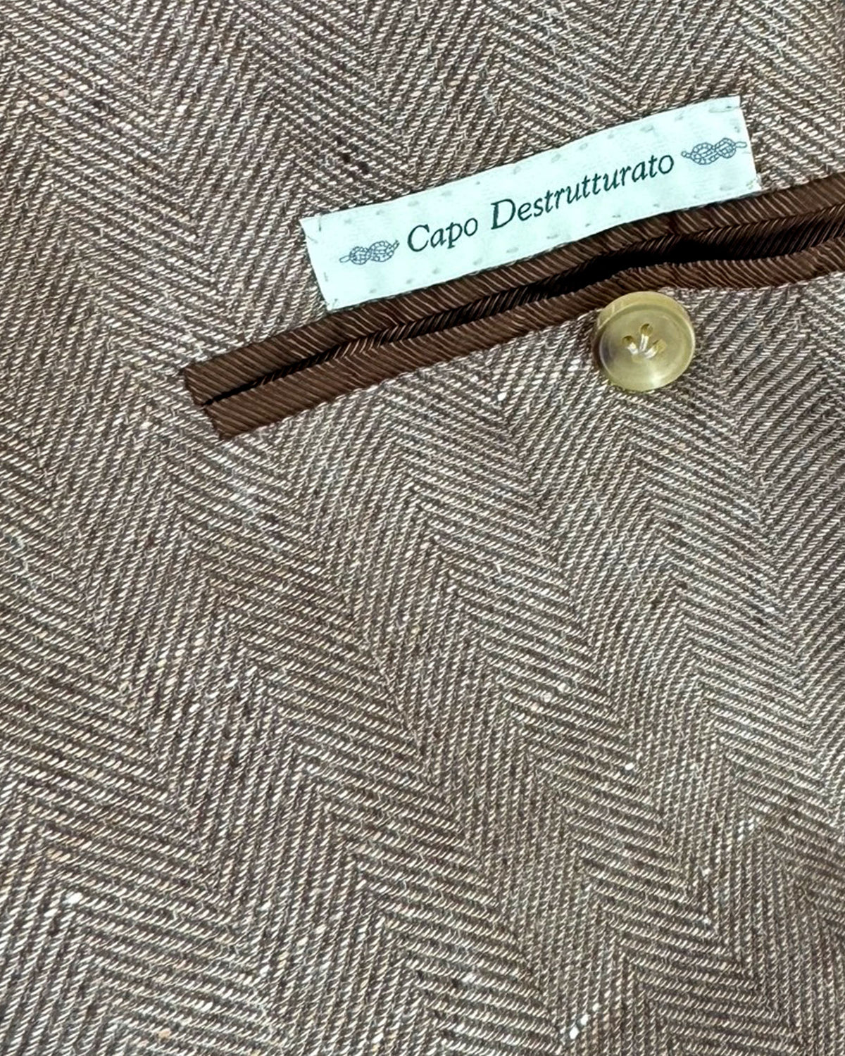 Luigi Borrelli Sport Coat EU 52/ US 42 Wool Linen