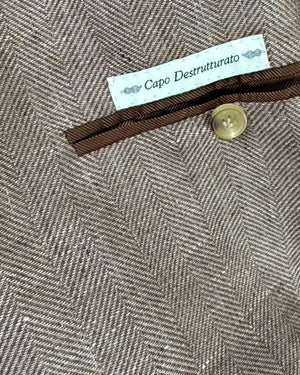 Luigi Borrelli Sport Coat EU 52/ US 42 Wool Linen