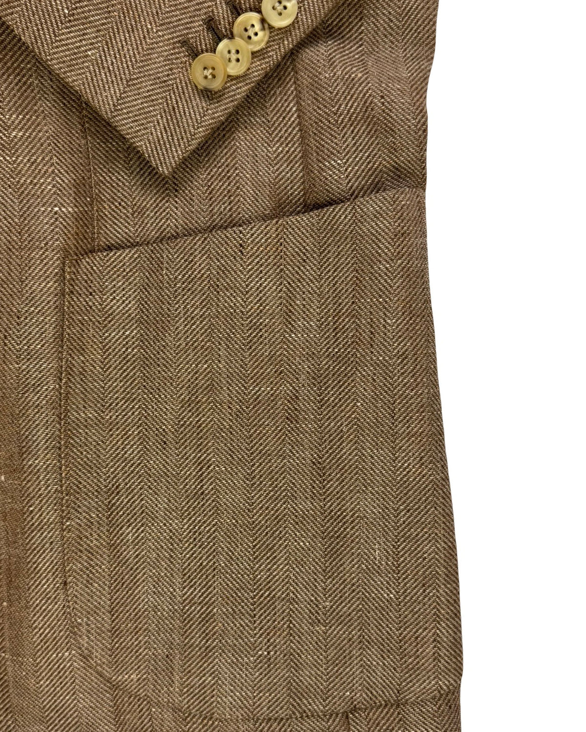 Luigi Borrelli Sport Coat EU 52/ US 42 Wool Linen