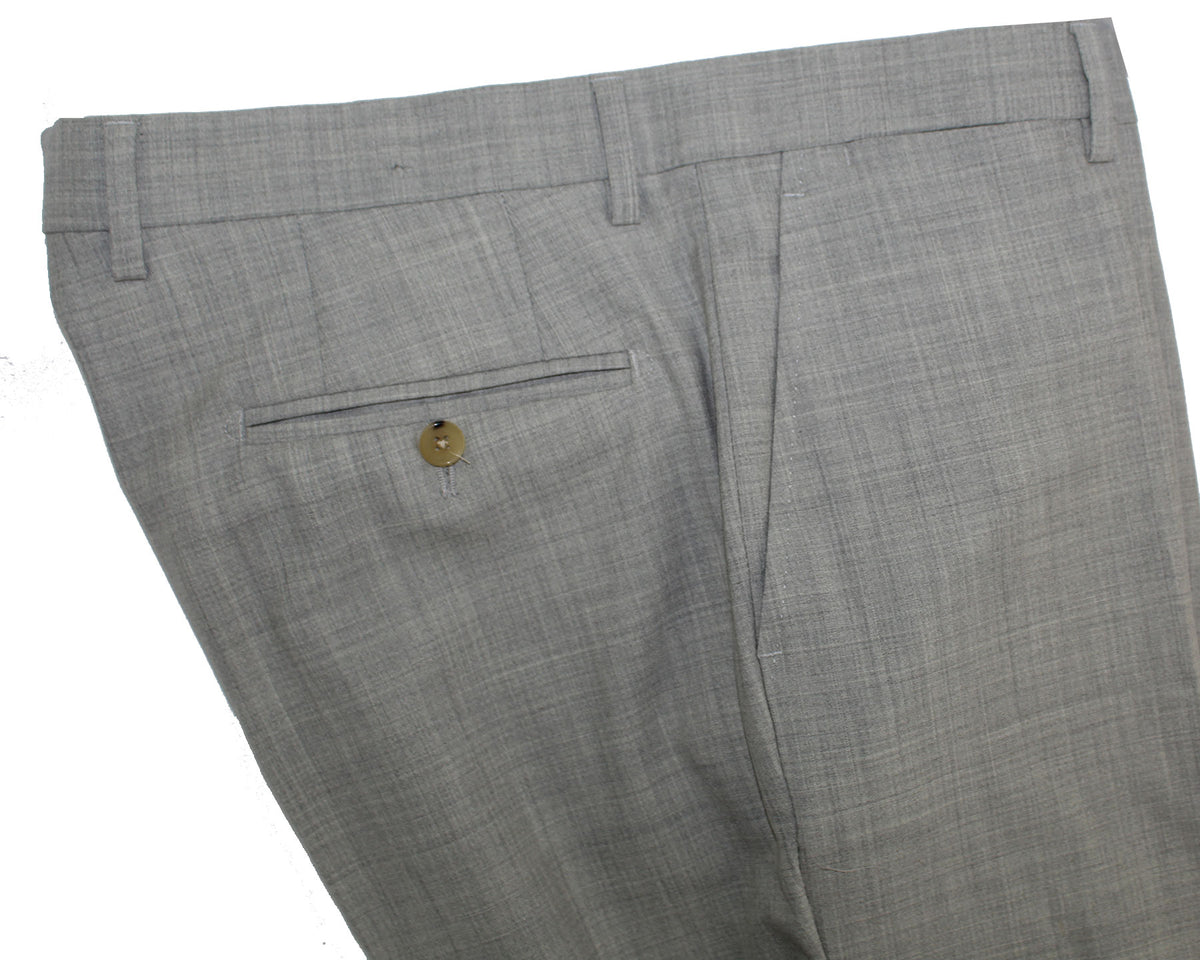 Luigi Borrelli Suit Gray EU 50/ US 40 Wool Silk