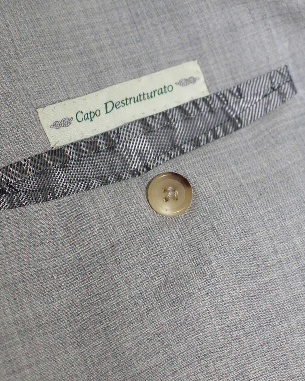 Luigi Borrelli Suit Gray  Capo Destrutturato