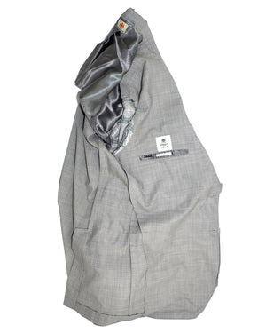 Luigi Borrelli Suit Gray EU 50/ US 40 Wool Silk