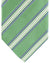Luigi Borrelli Silk Tie Mint Green Stripes