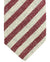 Luigi Borrelli Unlined Tie Gray Bordeaux Stripes Design