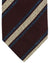 Luigi Borrelli Tie Maroon Dark Blue Stripes
