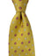 Luigi Borrelli Silk Tie Yellow Mini Floral