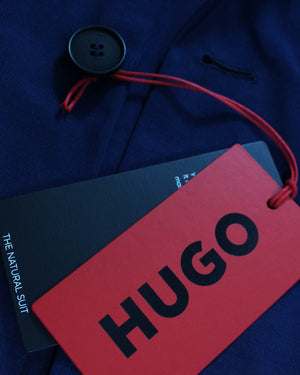 Hugo Boss Sport Coat Dark Blue Unlined Blazer EU 50 / US 40 Slim Fit