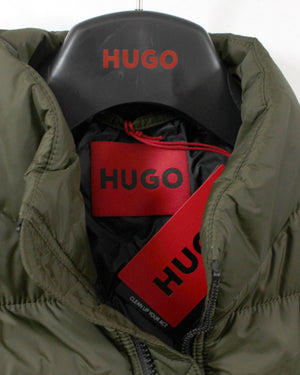Hugo Boss Padded Coat Dark Green EU 54 - XL