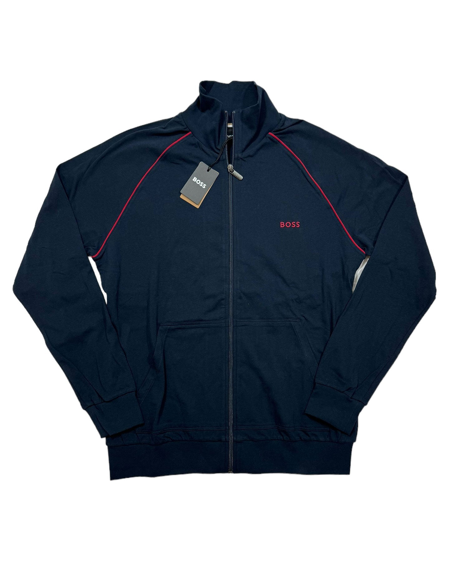 Hugo Boss Zip Sweater Track Suit Dark Blue 