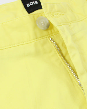 Hugo Boss Shorts Slim Fit Yellow EU 52/ 36