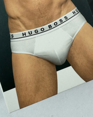 Hugo Boss Men Underwear 3 Pack Stretch Cotton Mini Brief L