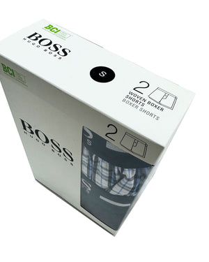 Hugo Boss Men Underwear 2 Pack Boxer Shorts S