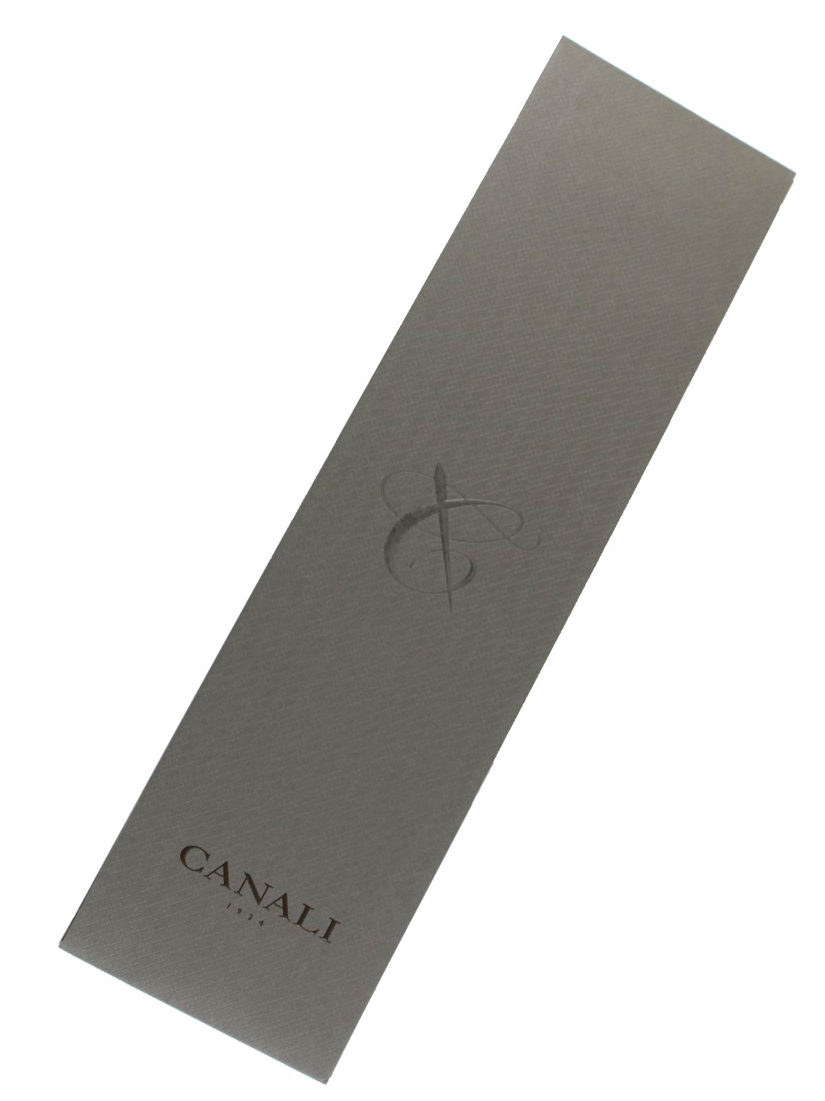 Purple patterned with jacquard logo silk tie - Canali US