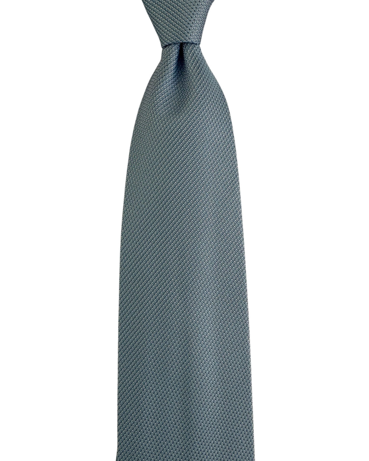 Brioni Silk Tie Blue Gray-Silver Pattern