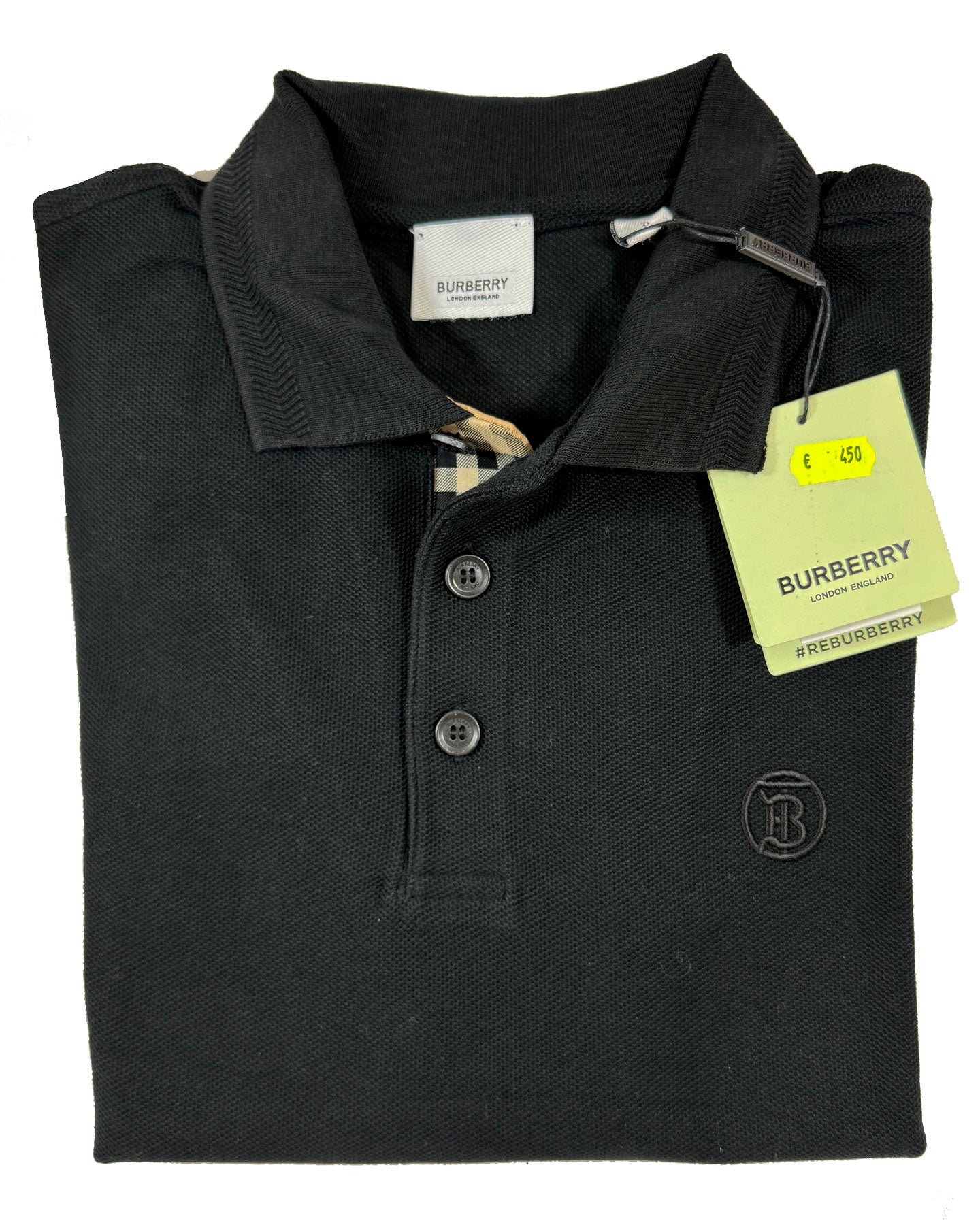Burberry Men Polo Shirt Eddie Black M SALE - Tie Deals Burberry Men Polo Shirt Eddie Black M SALE - Tie Deals