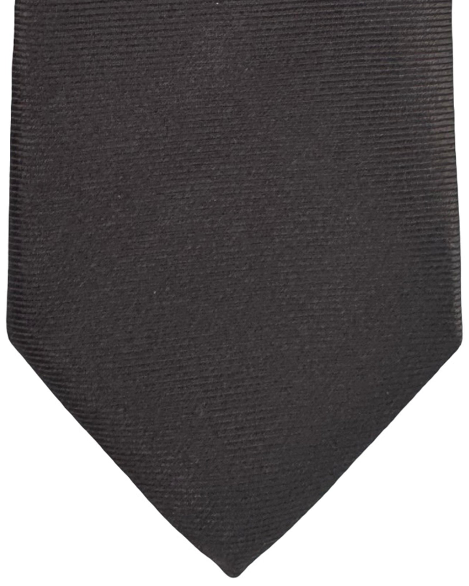 Canali Tie Solid Brown