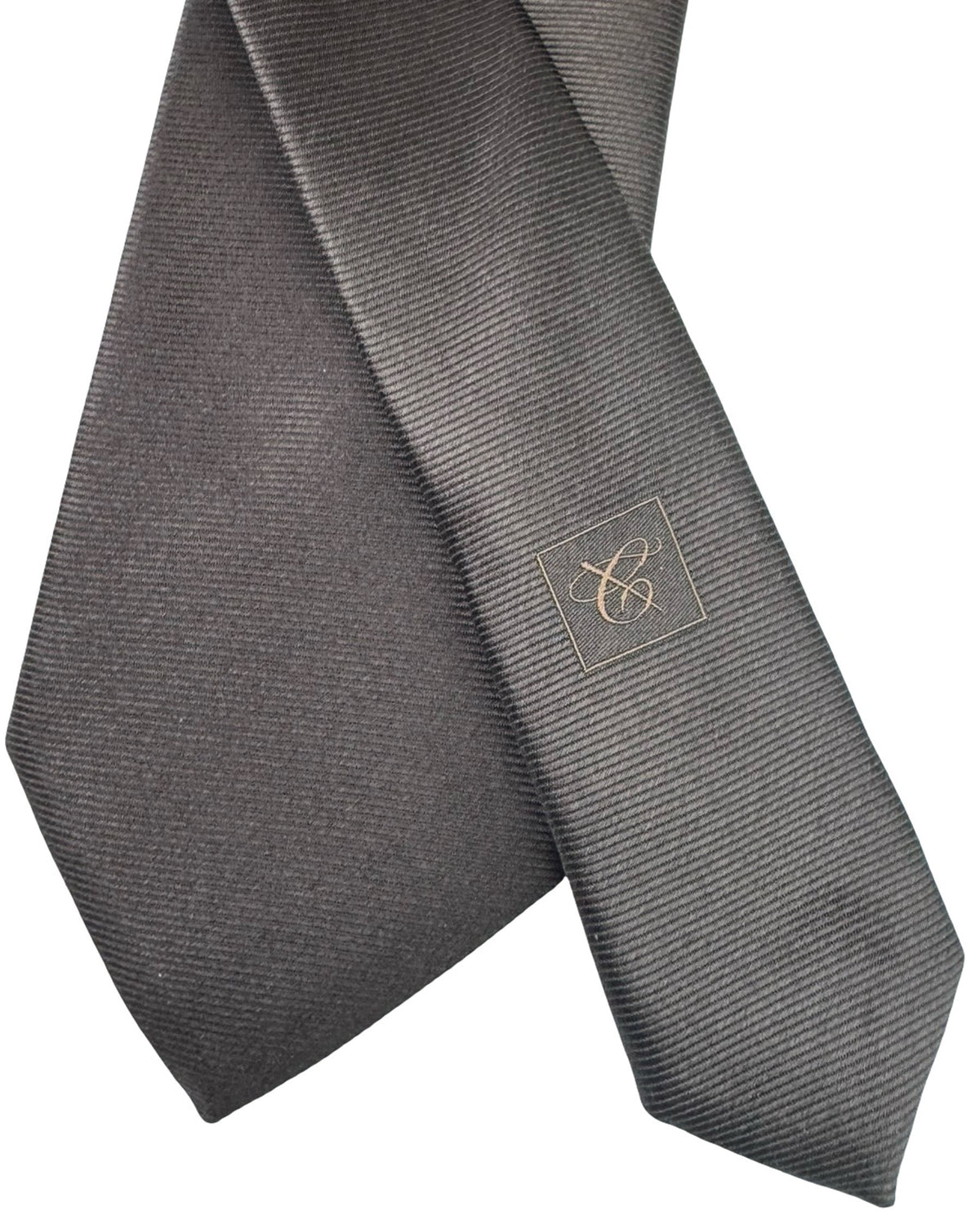 Canali Tie Solid Brown