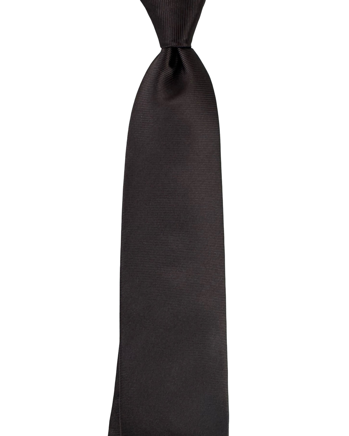 Canali Tie Solid Brown