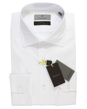 Canali Dress Shirt White 