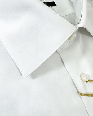 Genuine White Canali Dress Shirt 