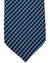 Canali Silk Tie Navy White Stripes Pattern