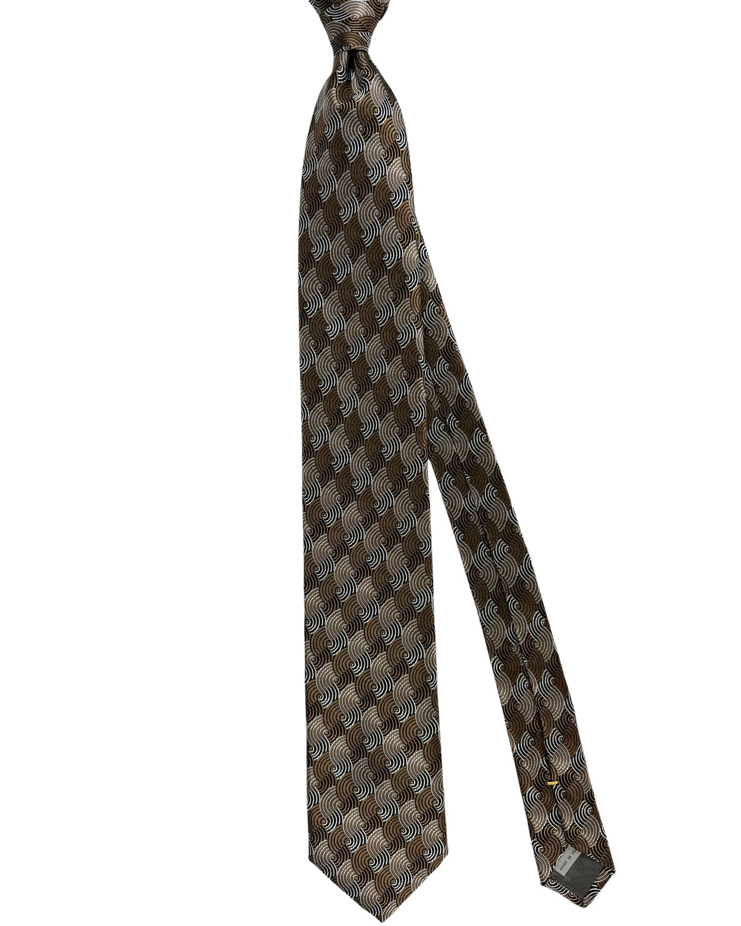 canali gold tie