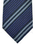 Canali Silk Tie Dark Blue Gray Purple Stripes