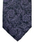 Canali Tie Dark Gray Lilac Ornamental - Jacquard Silk
