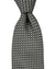 Canali Tie White Gray Brown Micro Pattern - Jacquard Silk