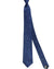 Canali Silk Tie Royal Blue Gray Micro Pattern