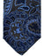 Canali Silk Tie Dark Blue Dark Brown Blue Paisley - NEW 2024 Collection