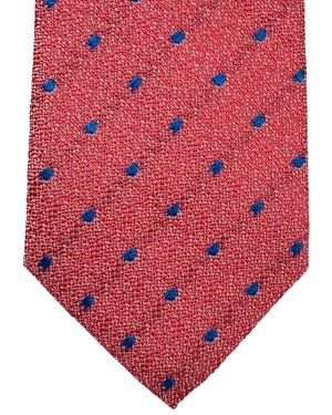 Church's Tie Hot Pink Blue Stripes